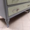 CASSETTIERA SPECCHIO AZZURRA E VERDE - immagine 5